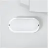 LEDKIA Plafonnier LED Extérieur - TECHBREY - Ovale 15W - IP65 - 1200 Lm - Blanc Chaud 3000K