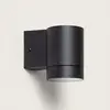 LEDKIA Applique Murale Extérieure Aluminium Noir Oakham Noir