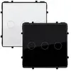 LEDKIA Efectoled - Interrupteur Tactile Triple Modern Noir