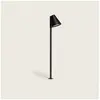 Ledkia Balise Extérieur LED 6W sur Pied 60cm avec Piquet Drimlec Noir mat