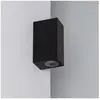 TECHBREY Applique Murale Extérieure Miseno Éclairage Double Face Noire  Noir