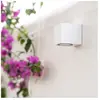 TechBrey Applique Murale Extérieure Miseno Blanche Blanc 78 mm