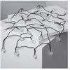 TECHBREY Guirlande Led Extérieure Solaire 30 Boules 5m Blanc Froid 5000k