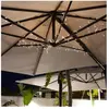 TECHBREY Ledkia - Guirlande led à Piles pour Parasol 1m Blanc chaud 3000K
