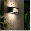Techbrey Ledkia - Applique Murale Extérieure Métal Verina Noir