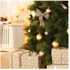TECHBREY Guirlande LED avec Chargeur Solaire 12m Blanc Chaud 3000K - 3500K