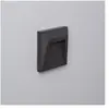 TECHBREY Balise Led Extérieure 1.5w En Saillie Au Mur Clover Blanc Chaud 3000k