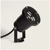 TechBrey Spot LED Extérieur 3W Gotham sur Piquet Blanc Chaud 3000K