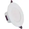 Ledkia - Downlight led 8W Rond Bain IP65 Coupe ø 75 mm 5000K Blanc froid