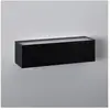 Applique Murale led Extérieure Lena 10W Éclairage Double Face Rectangu...