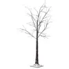 LEDKIA Sapin de Noël 64 LED 150cm Blanc Chaud Marron foncé 850 mm
