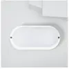TECHBREY Plafonnier LED Extérieur Ovale 25W Hublot White IP65 96x198 mm  3000K Blanc chaud