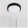 TECHBREY Ledkia Plafonnier LED Hublot - Noir