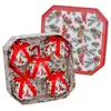 Juinsa Boules de Noël Multicouleur Papier Polyfoam 7,5 x 7,5 x 7,5 cm (5 Unités)