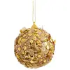 Wadiga Set de 10 boules de Noël doré - 6cm