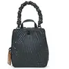 Sac à dos pour femme Mini Noir avec sangles amovibles et compartiments