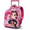 Karactermania Sac à Dos à Roulettes Disney Princess Flowers 3d
