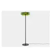 LEDsC4 LEVELS-Lampadaire LED 2 diffuseurs Acier/Verre dimmable H145cm