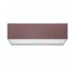 Applique d'extérieur rectangulaire marron Ara avec led blanc chaud 300...