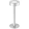 LEDS-C4 Lampe à poser LED rechargeable Orbit, blanc, acier, Touch-Dim