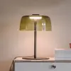 LEDsC4 LEVELS-Lampe à poser LED Acier/Verre variateur intégré Ø32cm
