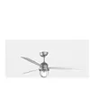LEDS-C4 LEDS C4 Ventilateur du Plafond Ip20 Mariner E27 15W Nickel Sat...