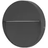 Encastrés De Mur Ip65 Nod Round Led 2.6W 3000K Noir 128Lm - Forlight