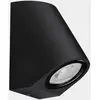 Applique d'extérieur LEDS-C4 Eko Inclined, noir, largeur 7 cm