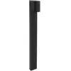 LEDS-C4 Borne lumineuse Eko Standard, noire, hauteur 80 cm, aluminium