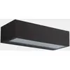 LEDS-C4 Applique d'extérieur LED Nemesis, brun, largeur 19,5 cm