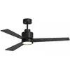Ventilateur de plafond - Palau - HTD-130 - Noir - 40W - Télécommande incluse