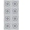 Tapis vinyle carreaux ciments tolédo gris 120x160cm
