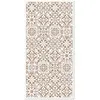 Home and Living Tapis vinyle carreaux ciments triana brun 200x250cm