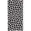Home and Living Tapis vinyle motif pavée noir 120x160cm