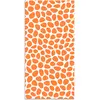 Home and Living Tapis vinyle motif pavée orange 80x150cm