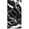 Home and Living Tapis vinyle marbre noir 120x160cm