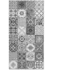 Home and Living Tapis vinyle carreaux ciments nijar gris 160x230cm
