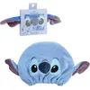 DISNEY Cerdá Life's Little Moments Serviette à Cheveux Stitch à séchage Rapide et Douce - Absorbante et antidérapante pour Femmes et Filles