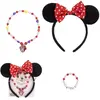 DISNEY BISUTERIA Y DIADEMA PACK 4 PIEZAS MINNIE MULTICOLOR