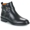 Pikolinos Bottines Plates en Cuir PUERTOLLANO pour Femme Colour Black