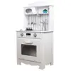 Cuisine pour Enfants - Eva Outdoor Toys - Blanche - Avec Accessoires et Lumière LED
