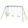 Outdoor Toys Balançoire d'Extérieur Jardin pour Enfant 280x140x180 cm