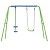 Outdoor Toys Balançoire d'Extérieur Jardin Portique 220x140x182 cm