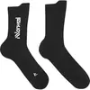 NNormal Hiking / Trail Running Socks - Chaussettes randonnée Black S (35 - 38)