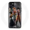 Maniacase Coque pour Iphone 13 Pro Max Sangoku naruto Luffy one piece Dragon Ball z 3D Anime manga