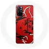 MANIACASE Coque pour Xiaomi Redmi Note 11s 5G Itachi Uchiwa Naruto Manga Affiche Rouge