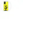Maniacase Coque pour Samsung Galaxy A32 5G Logo Just do it Bleu Fond Jaune
