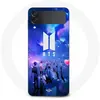 MANIACASE Coque Samsung Galaxy Z Flip3 BTS groupe symbol army