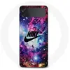 MANIACASE Coque Samsung Galaxy Z Flip4 nike logo noir stylé Rose Vif Violet Bleu