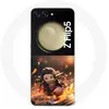 MANIACASE Coque Samsung Galaxy Z Flip5 Demon Slayer Nezuko 3D art anime Manga